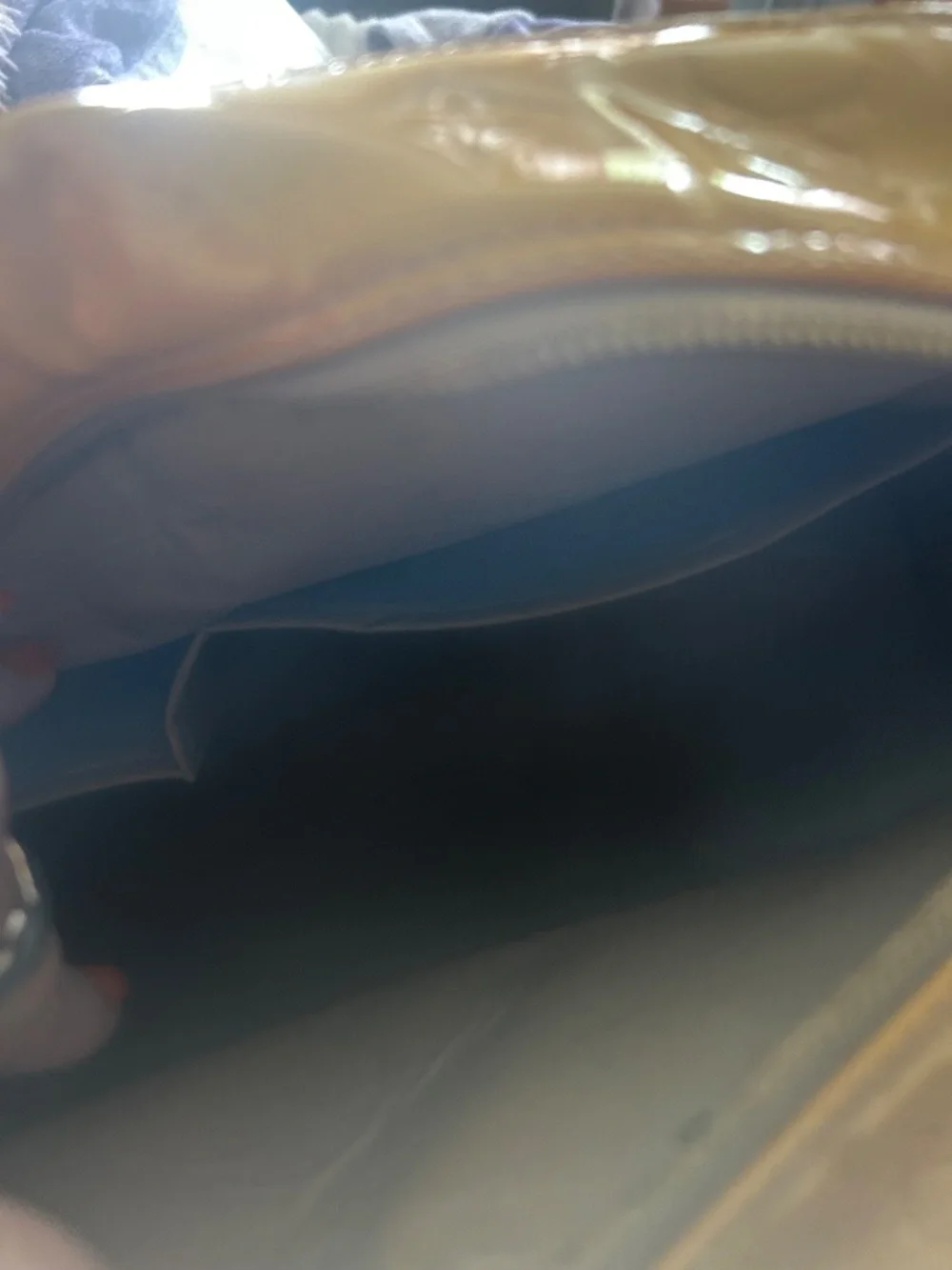 Louis Vuitton Bag Square Vernis Yellow Thompson Tote